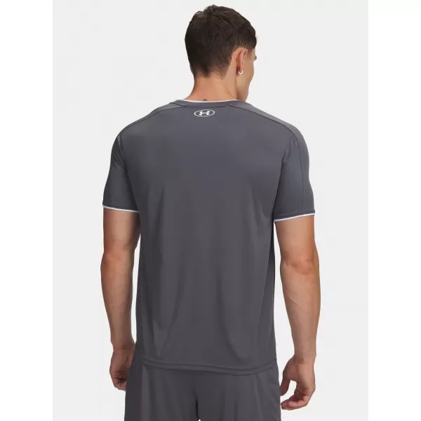  Férfi póló UNDER ARMOUR M CHALLENGER TRAIN SS 6009875-025 SZÜRKE 