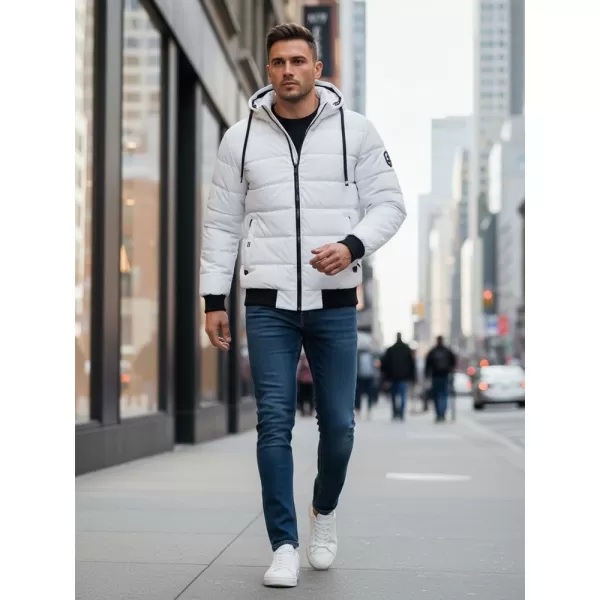  Férfi dzseki DSTREET TX5096 FEHÉR 