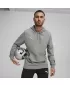 Férfi pulóver PUMA TEAMGOAL CASUALS HOODY 658618_33 KÖZEPES SZÜRKE HEATHER/FEHÉR
