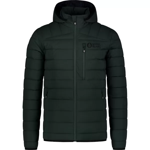  Férfi téli kabát NORDBLANC SCREE NBWJM8262 SÖTÉTZÖLD 