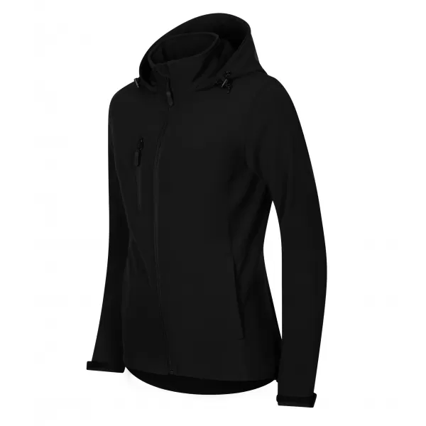  Női softshell kabát ALTISPORT NoPrint NP/ALW945 FEKETE 