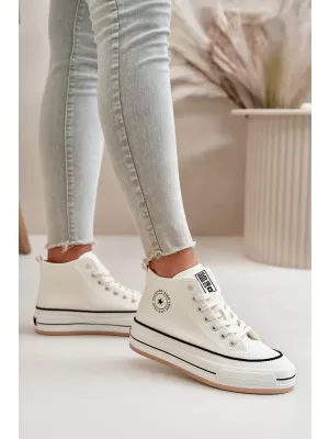 Női tornacipő BIG STAR OO274061 WHITE Big Star Shoes