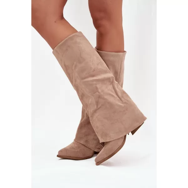  Női sarkú cipő BOTO ZALIA 38568 KHAKI 