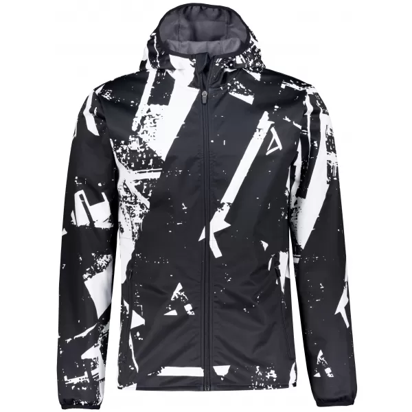  Férfi prémium softshell kabát ALTISPORT VOJ/ALM079JACK01 FEKETE-FEHÉR 