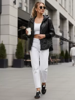 Női kabát DSTREET TY5559 FEKETE