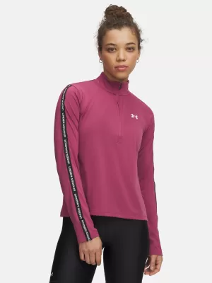 Női pulóver UNDER ARMOUR UA TECH WM TAPE HALF ZIP 6005100-659 PIROS