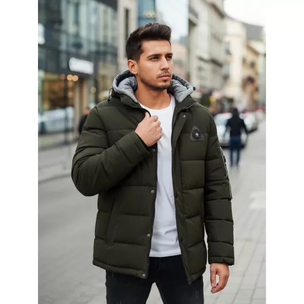  Férfi dzseki DSTREET TX5092 ZÖLD 