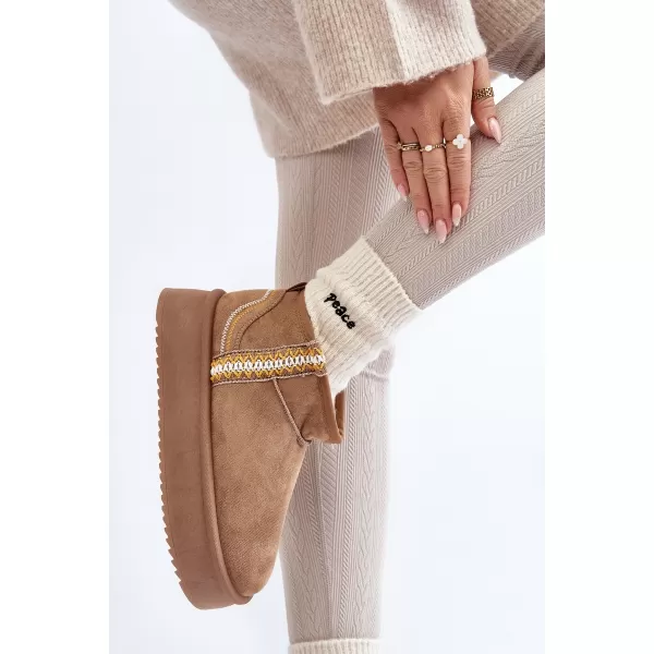  Női hóemberek BOTO UDRA 29607 KHAKI 
