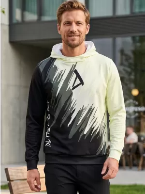 Férfi prémium funkcionális pulóver ALTISPORT VOJ/ALM006MI01 FEKETE