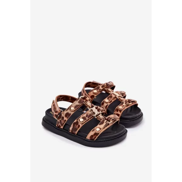  Gyermek szandál BOTO LUNESSA 38047 LEOPÁRD 