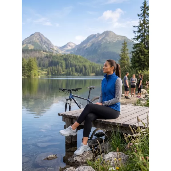  Női softshell mellény ALTISPORT NoPrint NP/ALW965 KIRÁLYKÉK 