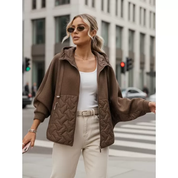  Női kabát DSTREET TY5593 BARNA 