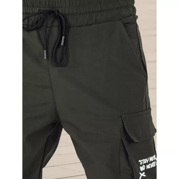  Férfi nadrág DSTREET UX4162 ZÖLD 