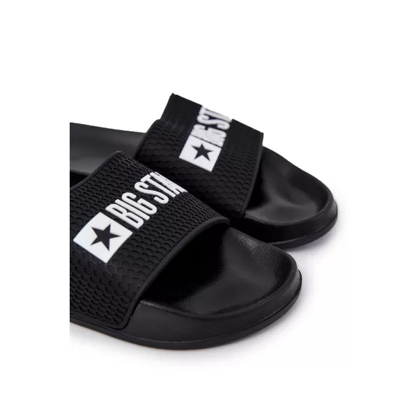  Férfi papucs BIG STAR JJ174505 BLACK Big Star Shoes 