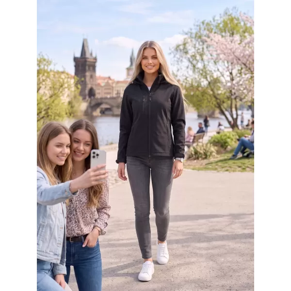  Női softshell kabát ALTISPORT NoPrint NP/ALW945 ÉBENFA SZÜRKE 