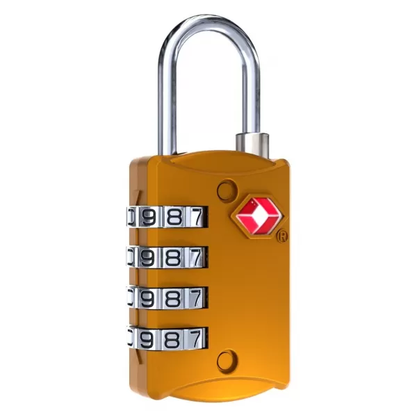  Zár CABINZERO TSA Travel Lock NARANCSOS HIDEG 