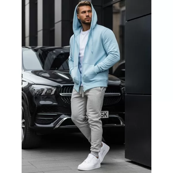  Férfi pulóver DSTREET BX4246 VILÁGOSKÉK 