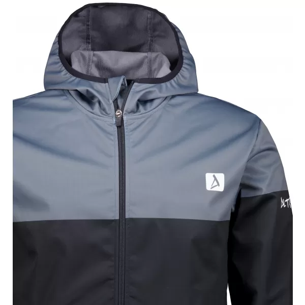  Férfi prémium softshell kabát ALTISPORT VOJ/ALM051JACK01 SZÜRKÉSFEKETE 