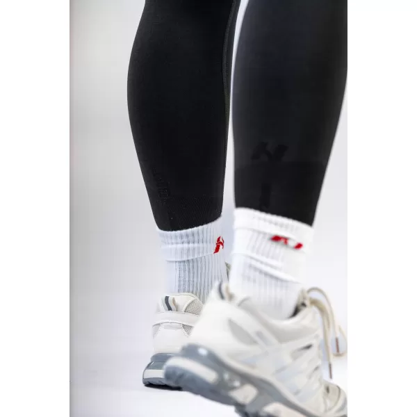  Magas derekú push-up leggings POWER 888 BLACK Nebbia 