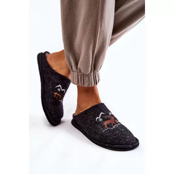  Női papucs BIG STAR KK276018 BLACK/BEGE Big Star Shoes 