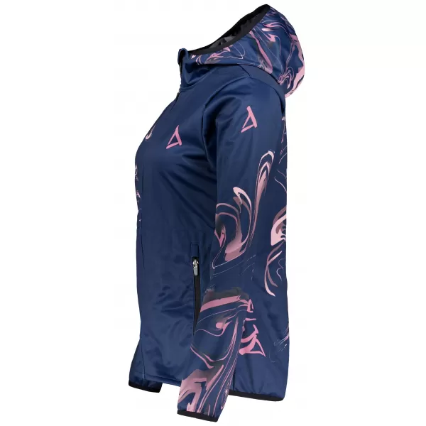  Női prémium softshell kabát ALTISPORT VOJ/ALW064JACK01 KÉK RÓZSASZÍN 