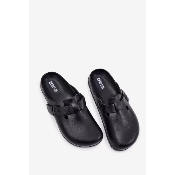  Férfi papucsok BIG STAR RR174A022 BLACK Big Star Shoes 