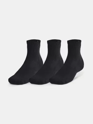 Zokni UNDER ARMOUR UNISEX UA TC QTR (3 PÁRY) 1386372-001 FEKETE