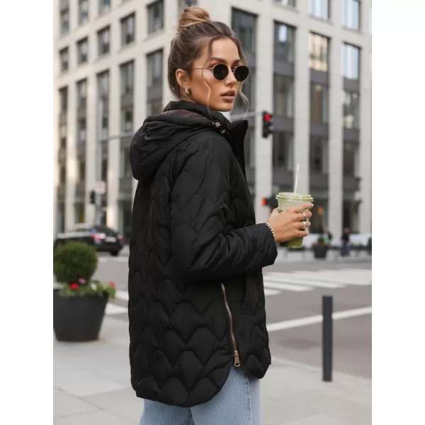  Női kabát DSTREET TY5625 FEKETE 