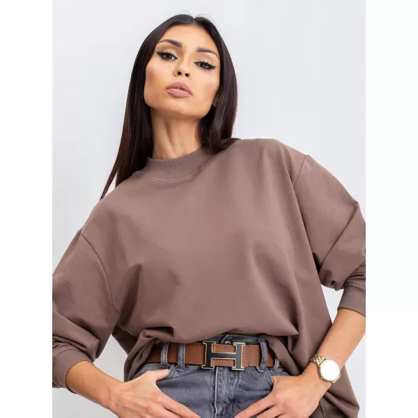  Női pulóver BASIC FEEL GOOD RV-BL-5185.92P BARNA 