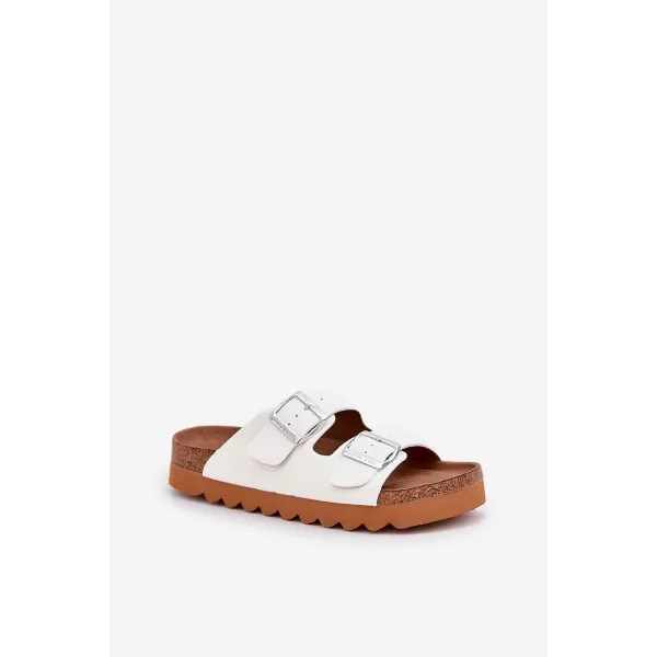  Női papucs BIG STAR LL274480 WHITE Big Star Shoes 