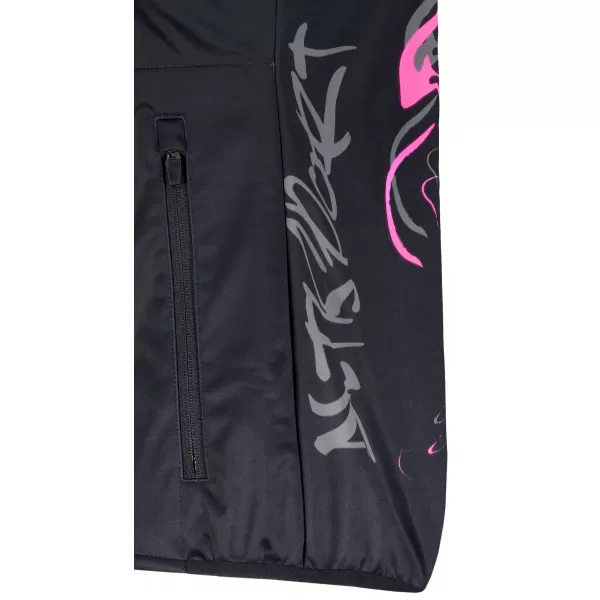  Női prémium softshell kabát ALTISPORT VOJ/ALW064JACK01 FEKETE RÓZSASZÍN 