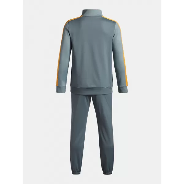  Fiúk készlet UNDER ARMOUR UA RIVAL CB KNIT TRACK SUIT 1373978-587 KÉK 