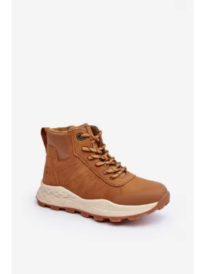 Gyermek téli cipő BIG STAR MM374202 CAMEL Big Star Shoes