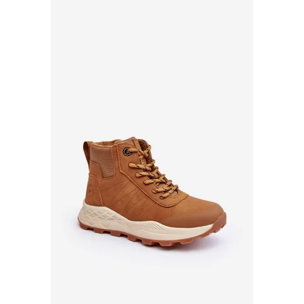  Gyermek téli cipő BIG STAR MM374202 CAMEL Big Star Shoes 