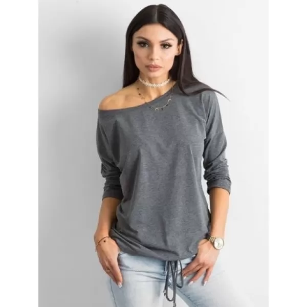  Női blúz BASIC FEEL GOOD RV-BZ-4691.36P SÖTÉTSZÜRKE 