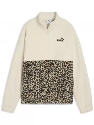 Női pulóver PUMA ESS GRAPHIC ANIMAL CREW 688083-87 ALPESI HÓ