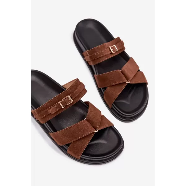  Női papucs BOTO SELORINA 41608 BARNA 