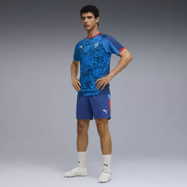  Férfi funkcionális póló PUMA NEYMAR JR PLAYMAKER JERSEY 660314-10 BLAZING BLUE/ LÁNGOLÓ KÉK/PUMA FEHÉR/ULTRA 