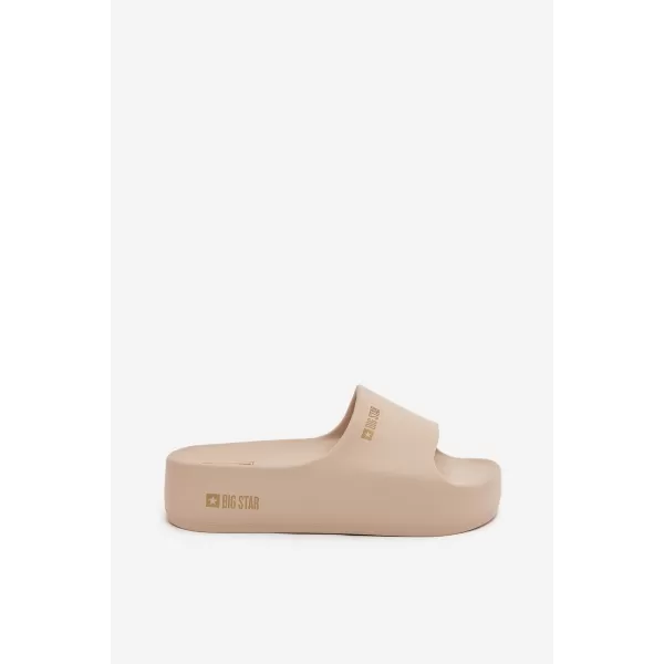  Női papucs BIG STAR SS274722 BÉZS Big Star Shoes 