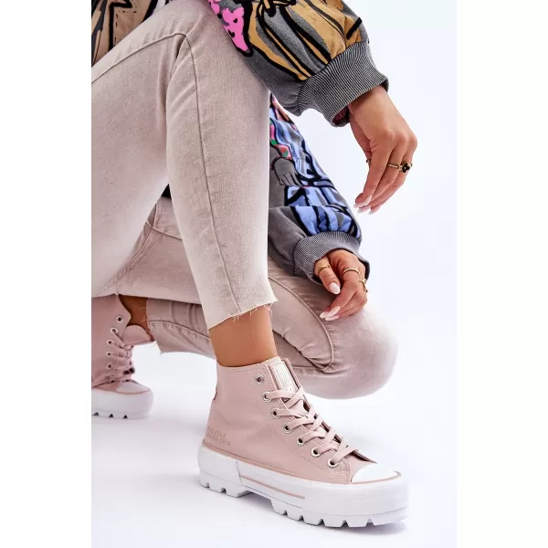  Női tornacipő BIG STAR LL274157 NUDE Big Star Shoes 