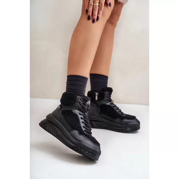  Női tornacipő LEE COOPER LCJ-24-47-3145 FEKETE 