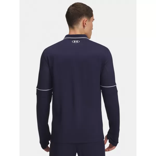  Férfi pulóver UNDER ARMOUR UA M CHALLENGER TRAINING QZ 6004043-410 KÉK 