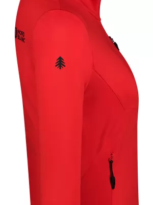 Női powerfleece pulóver NORDBLANC SEDGE NBWFL8291 PIROS