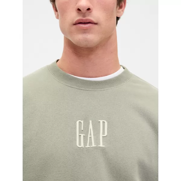  Férfi pulóver GAP CORP LOGO SWEATSHIRT 873445-02 MESCULEN ZÖLD 