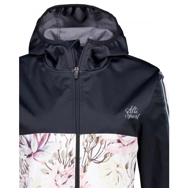  Női prémium softshell kabát ALTISPORT VOJ/ALW008JACK01 FEKETE 