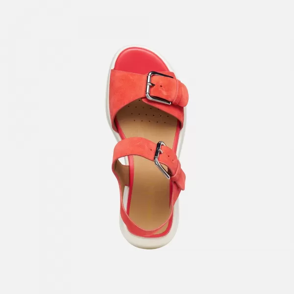  Női szandál GEOX SPHERICA ECUB-3 S G012855 PIROS 