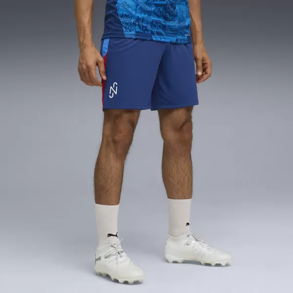  Férfi rövidnadrág PUMA NEYMAR JR PLAYMAKER TRGSHORT 660316-10 BLAZING BLUE/ LÁNGOLÓ KÉK/PUMA FEHÉR/ULTRA 