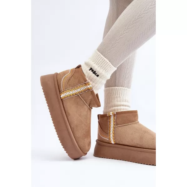  Női hóemberek BOTO UDRA 29607 KHAKI 