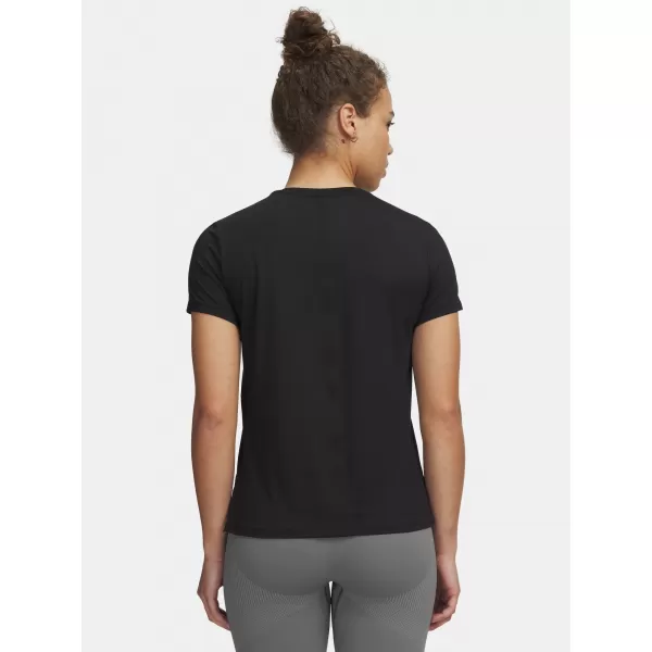  Női póló UNDER ARMOUR UA VANISH SS 6010870-008 FEKETE 