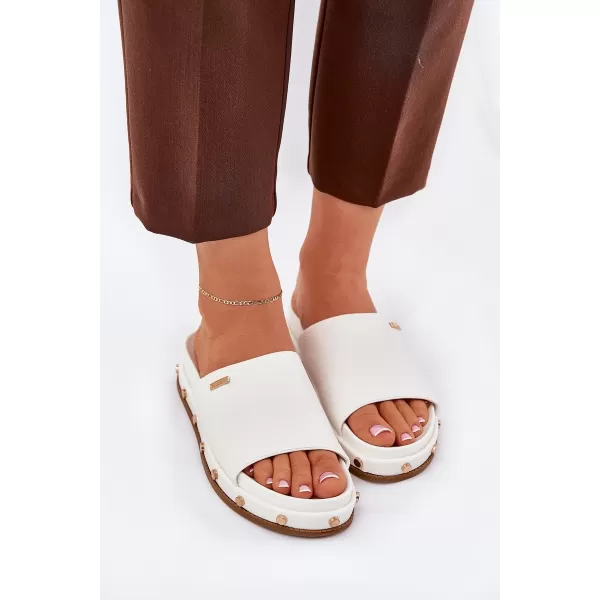  Női papucs BIG STAR RR274216 WHITE Big Star Shoes 